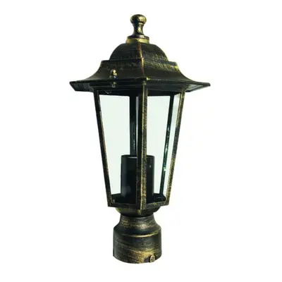 ACA Lighting Garden lantern venkovní sloupové svítidlo HI6024GB