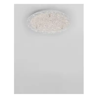 NOVA LUCE stropní svítidlo WING bílý kov a sklo LED 30W 230V 3000K IP20 9624221