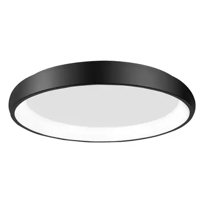 Nova Luce Stmívatelné nízké LED svítidlo Albi v různých variantách - pr. 610 x 85 mm, 50 W, čern