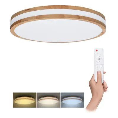 Solight LED osvětlení s dálkovým ovladačem Woody, 60W, 4200lm, 50cm, změna chromatičnosti, stmív