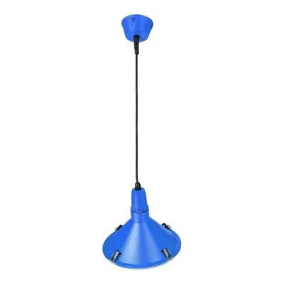 ACA Lighting závěsné svítidlo BELL D250 E27 MAX 26W IP65 modrá B020DL