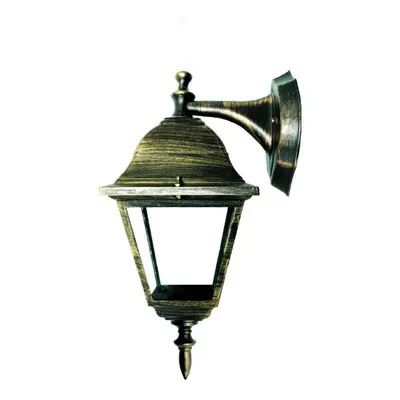 ACA Lighting Garden lantern venkovní nástěnné svítidlo HI6042GB