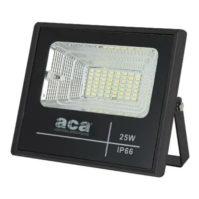 ACA Lighting solární SMD LED reflektor 25W 6000K IP66 120d Ra70 SV2560