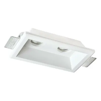 ACA Lighting Gypsum zapuštěné bodové sádrové svítidlo G90102C