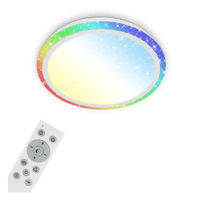 BRILONER RGB LED stropní svítidlo, noční světlo, stmívatelné BRILO 3377-016