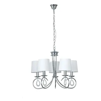 ACA Lighting Textile závěsné svítidlo TNK81490CR5P