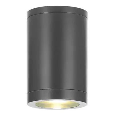 ACA Lighting GU10 venkovní kulaté stropní svítidlo 230V šedá IP65 GU10 MAX.7W SL7033G