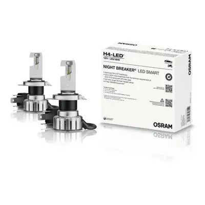 OSRAM H4 NIGHT BREAKER LED SMART +330% 21/20W 12V homologace Profi-Set 2ks 64193DWNBSM