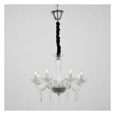 ACA Lighting Crystal závěsné svítidlo BLK80288PCC