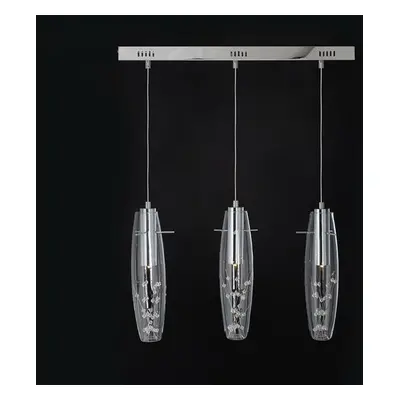 ACA Lighting Crystal LED závěsné svítidlo VANI659LEDP