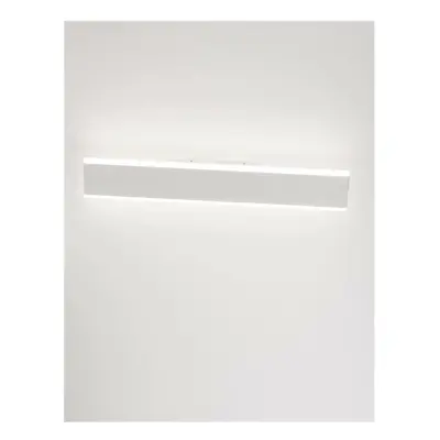 NOVA LUCE nástěnné svítidlo LINE bílý hliník a akryl LED 2x12W 230V 3000K IP20 9115912