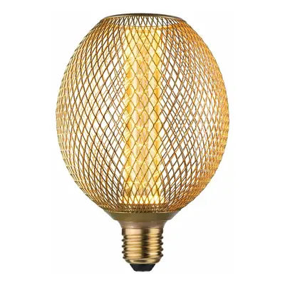 PAULMANN Kovic Glow Standard 230V LED Globe E27 Spiral 4,2W 1800K mosaz 290.89