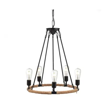 ACA Lighting Vintage závěsné svítidlo 853505PBR