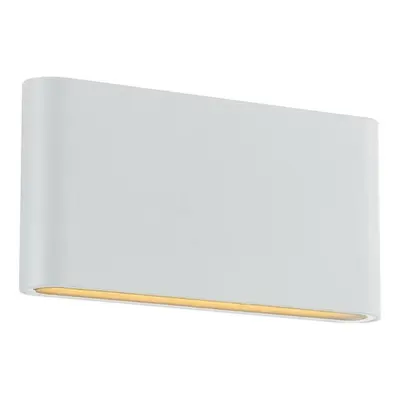 ACA Lighting LED SMD venkovní nástěnné svítidlo 11W 570LM 60d 230V AC 3.000K bílá CRI80 IP54 30.