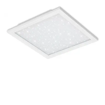 BRILONER Hvězdné nebe svítidlo LED panel, 59,5 cm, 4100 lm, 38 W, bílé BRILO 7392-016