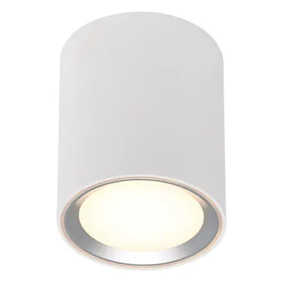 NORDLUX přisazené downlight svítidlo Fallon H120 bílá / kartáč. ocel 47550132