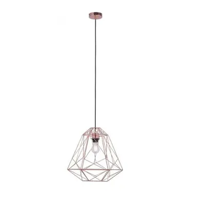 VÝPRODEJ VZORKU LEUCHTEN DIREKT is JUST LIGHT Závěsné svítidlo, měď, moderní design LD 15090-20