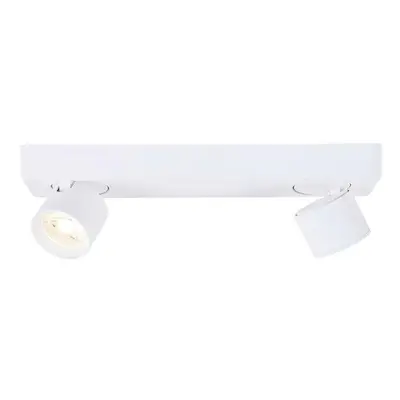 ACA Lighting bodové svítidlo nástěnné LED 10W COB 80° 3000K 800LM bílá hliník 32X7XH10CM PLUTO R