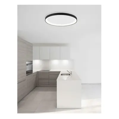 NOVA LUCE stropní svítidlo PERTINO bílý hliník a akryl LED 30W 230V 3000K IP20 stmívatelné 98536