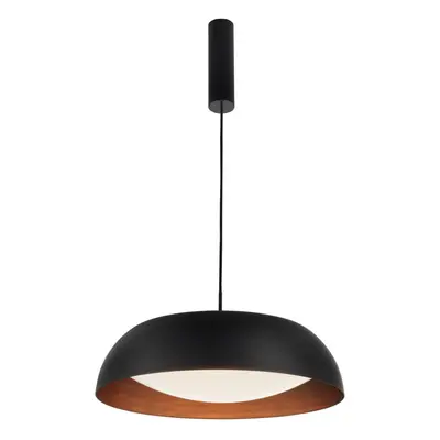 Nova Luce Designové LED svítidlo Landon v černo měděném tónu - pr. 600 x 170 x 1570 mm, 40 W, v