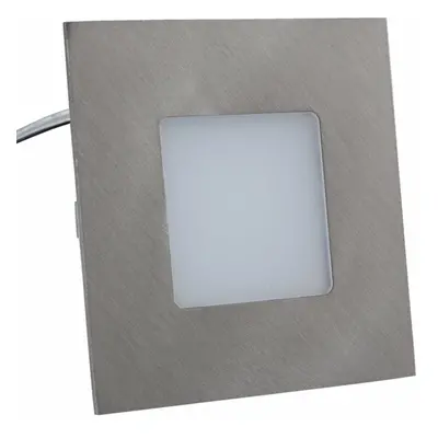 HEITRONIC LED Panel 75x75mm teplá bílá ocel 27693