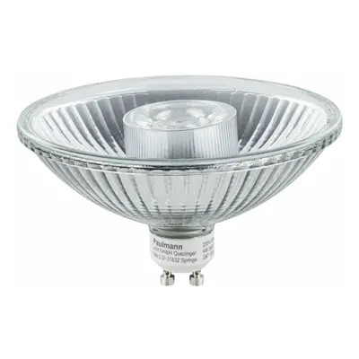 PAULMANN LED reflektor GU10 QPAR111 230V 6,5W 2700K stmívatelné stříbrná