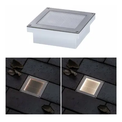 PAULMANN solární LED zemní svítidlo Aron 10x10 cm pohybové čidlo 942.38 P 94238