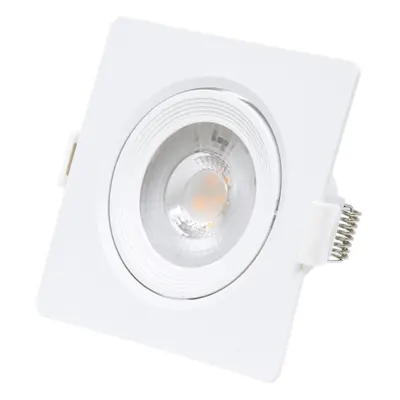 Ecolite SMD čtverec výklop.5W, IP20, 500lm, 2700K LED-DLS-5W/2700