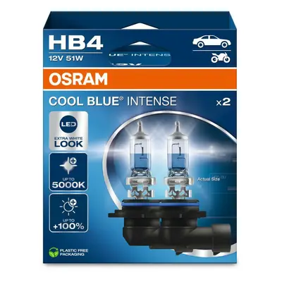 OSRAM HB4 12V 51W P22d Cool Blue INTENSE NextGen. 5000K +100% Duo 2ks 9006CBN-2HB