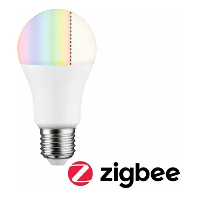 PAULMANN SmartHome ZigBee LED žárovka 9,3 W mat E27 2700-6500K RGB 501.24