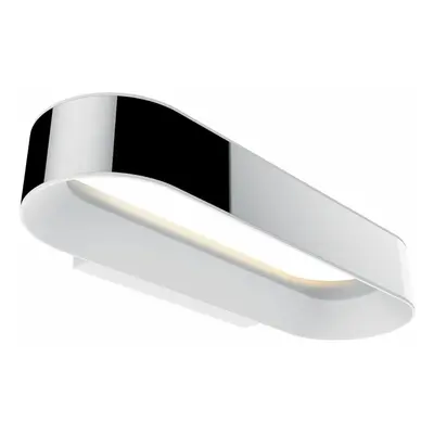 Paulmann LED nástěnné svítidlo Agena IP44 20W chrom/bílá mat stmívatelné 709.48 P 70948