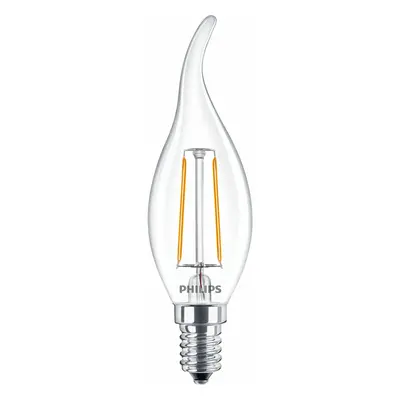 Philips CLASSIC LEDCandle ND 2-25W BA35 E14 827 CL