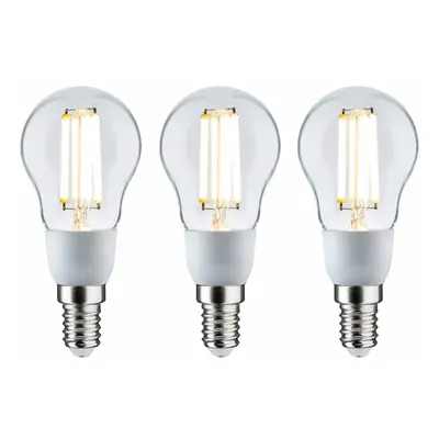 PAULMANN Eco-Line Filament 230V LED kapka E14 3ks-sada 100mm 3x2,5W 3000K čirá