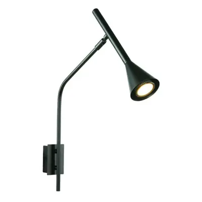 ACA Lighting nástěnné svítidlo 1XGU10 CLOUZOT černá kov IP20 40X52X8CM YL22801WBK