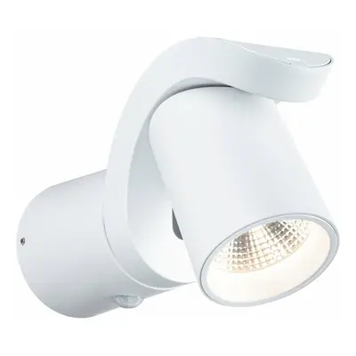 PAULMANN LED venkovní nástěnné svítidlo Cuff pohybové čidlo IP44 76x217mm 3000K 10W 230V 70° bíl