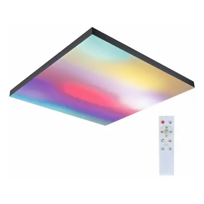 PAULMANN LED Panel Velora Rainbow dynamicRGBW hranaté 595x595mm 3520lm RGBW černá