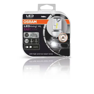 OSRAM LEDriving HL EASY H4/H19 12V 18.7W/19W P43t/PU43t-3 6000K White 2ks 64193DWESY-HCB