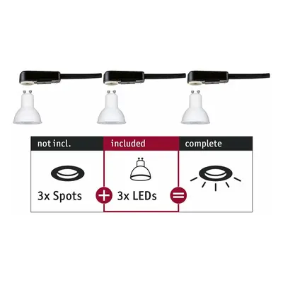 PAULMANN Vestavné svítidlo Choose LED-Modul GU10 3x6,5W 2.700 287.84