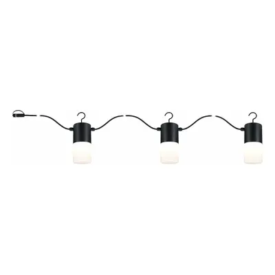 PAULMANN Plug & Shine LED světelný řetěz Tubs IP44 3000K 3x2W antracit 947.61