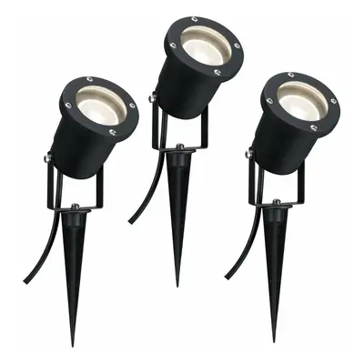 Paulmann Outdoor LED pro osvětlení rostlin zápich IP44 3x3,5W GU10 černá 988.97 P 98897