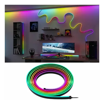 PAULMANN EntertainLED LED hadice Black Neon 5m 12W 96 LEDs/m RGB+ 24VA