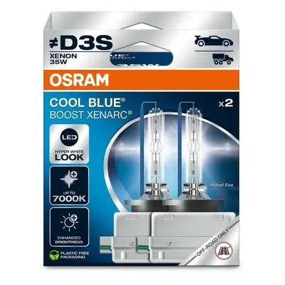 OSRAM D3S 35W PK32d-5 COOL BLUE BOOST 7000K 2ks (NO ECE) 66340CBB-2HB