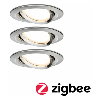 PAULMANN Smart Home Zigbee set Smart Home Zigbee 3.0 vestavné svítidlo Nova Coin + Zigbee Cephei