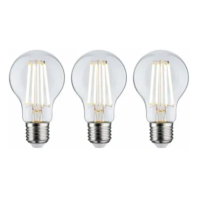 PAULMANN Eco-Line Filament 230V LED žárovka E27 3ks-sada 3x4W 3000K čirá