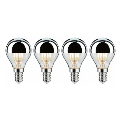 PAULMANN Modern Classic Edition set LED kapka zrcadlový svrchlík E14 230V 4x4,8W 2700K stmívatel