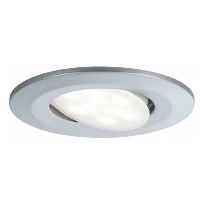 PAULMANN Vestavné svítidlo LED Calla kruhové 1x6W matný chrom výklopné 999.28 P 99928