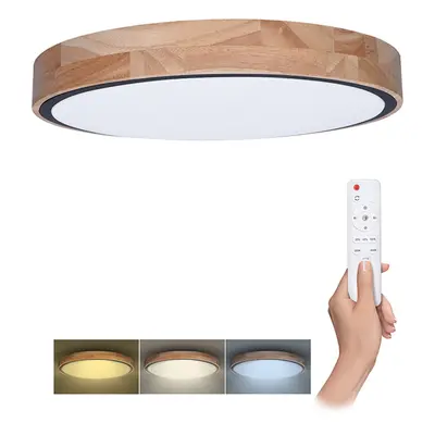 Solight LED osvětlení s dálkovým ovladačem Iron Oak, 60W, 4200lm, 51cm, změna chromatičnosti, st