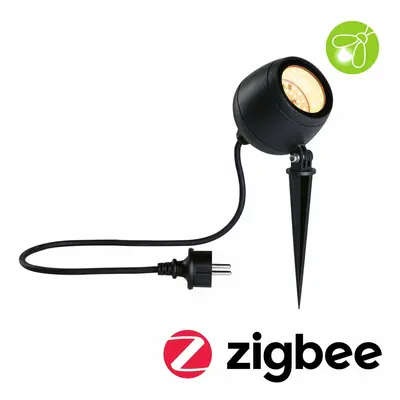 PAULMANN LED bodové zahradní světlo Smart Home Zigbee Kikolo neláká hmyz IP65 90mm CCT 6,2W 230V