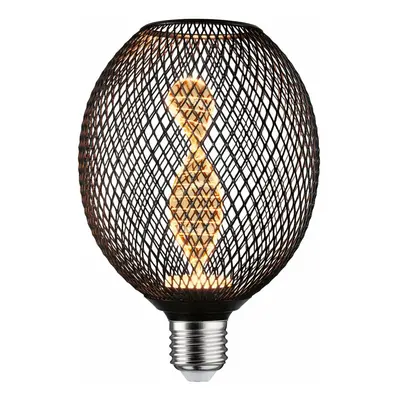 PAULMANN Kovic Glow Standard 230V LED Globe E27 Helix 3,5W 1800K černá 290.86