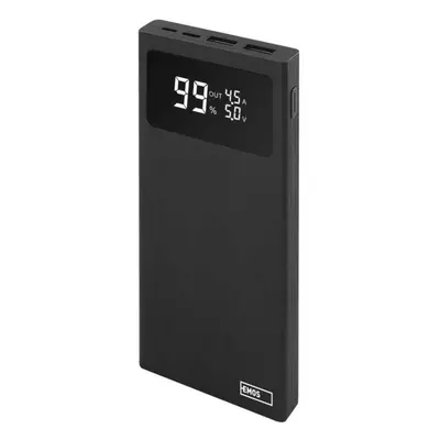 EMOS Powerbanka EMOS BetaQ 10, 10 000 mAh, 22,5 W, černá B0531B